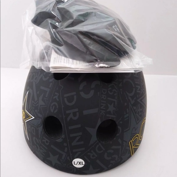 Capix Rockstar Energy Skateboarding/Biking Helmet - Picture 6 of 8